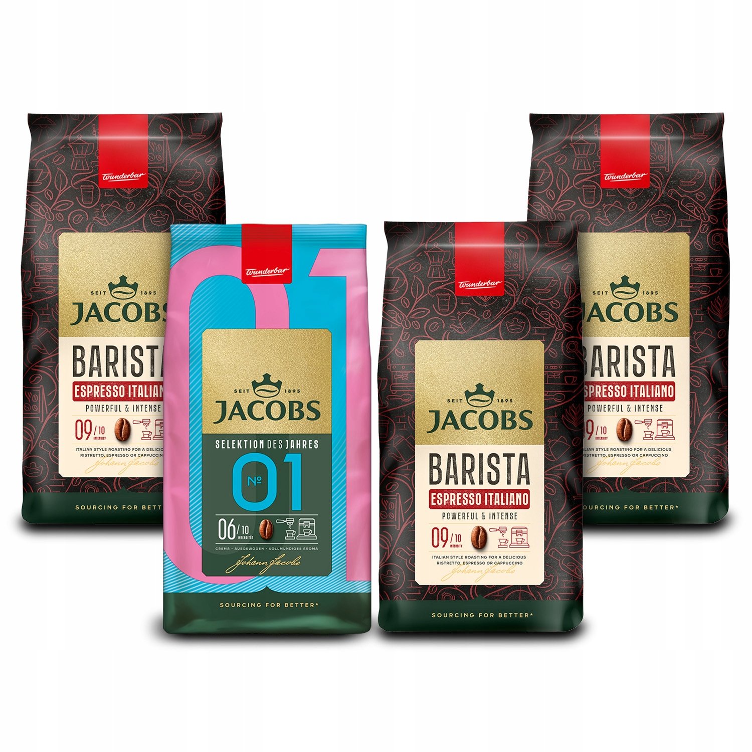 Kawa ziarnista Jacobs Barista Espresso Italiano, Selection of the Year 4kg