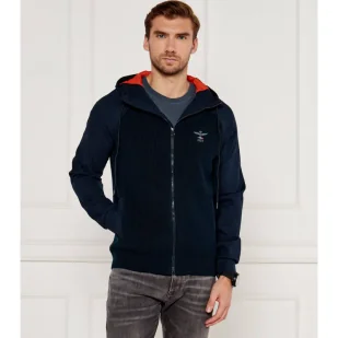 Aeronautica Militare Bluza | Regular Fit - Bluzy męskie - miniaturka - grafika 1