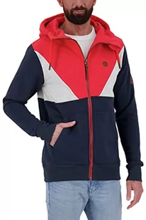 Alife and Kickin JulianAK O męska bluza dresowa, bluza na czas wolny, bluza z zamkiem błyskawicznym, S-XXXL, granatowa, S, morski - Bluzy męskie - miniaturka - grafika 1