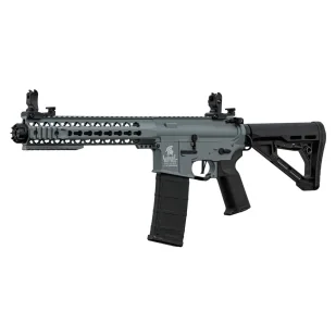 Karabinek 6mm Lancer Tactical AEG LT-19 GEN3 Polymer Keymod Grey - Karabiny ASG - miniaturka - grafika 1