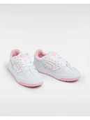 Trampki damskie - Vans Skórzane sneakersy w kolorze białym - miniaturka - grafika 1