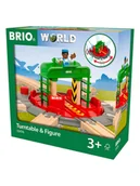 Pociągi dla dzieci - Brio Obrotnica kolejowa - 3+ - miniaturka - grafika 1
