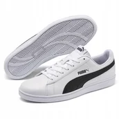 Buty sportowe męskie - Buty męskie trampki sportowe Puma Up 372605 02 lekkie białe 45 - miniaturka - grafika 1