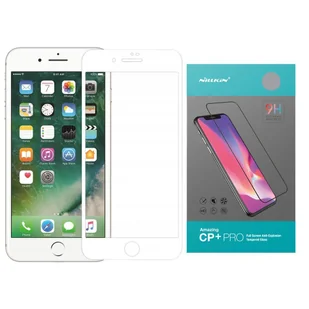 Szkło hartowane Nillkin Amazing CP+ PRO do Apple iPhone 7/8/SE 2020 (Białe) - Szkła hartowane na telefon - miniaturka - grafika 1