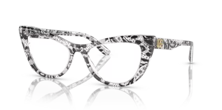 Okulary korekcyjne, oprawki, szkła - Okulary korekcyjne Dolce & Gabbana DG 3354 3152 - grafika 1