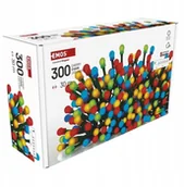 Oświetlenie świąteczne - Lampki choinkowe łańcuch świetlny kolorowy 300 Diod LED 30m - miniaturka - grafika 1