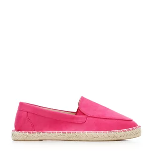 Damskie espadryle z ekozamszu - Półbuty męskie - miniaturka - grafika 1
