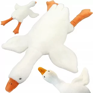 Gęś Pluszowa Pipa Maskotka Poduszka Duża 90Cm Zabawka Kaczka Pluszak Xxl Puh-D - Maskotki i pluszaki - miniaturka - grafika 1
