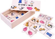 Układanki dla dzieci - Jokomisiada Obrazkowe Domino dla dzieci zwierzątka ZA2515 - miniaturka - grafika 1