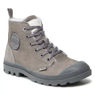 Botki damskie - Palladium Trapery Pampa Hi Zip Wl 95982-055-M Cloudburst/Charcoal Gray 1 - grafika 1