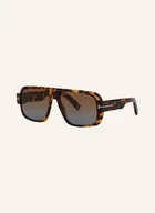 Okulary przeciwsłoneczne - Tom Ford Okulary Przeciwsłoneczne tr001833 Turner braun - miniaturka - grafika 1