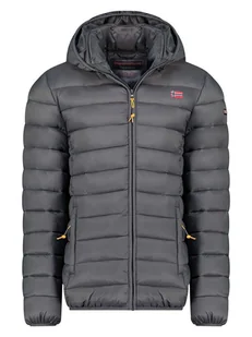 Geographical Norway Kurtka pikowana "Amigolor" w kolorze szarym - Kurtki męskie - miniaturka - grafika 1
