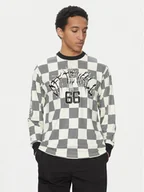 Bluzy męskie - Vans Longsleeve Metal Arch Soccer VN000KUB Kolorowy Loose Fit - miniaturka - grafika 1