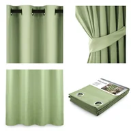 Zasłony - Amelia Home Zasłona Blackout 140x245 BLACKOUT/EYE/CR/245 - miniaturka - grafika 1