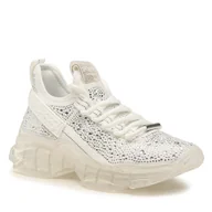 Sneakersy damskie - Sneakersy Steve Madden Maxima-R SM11001807-077 Biały - miniaturka - grafika 1
