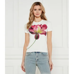 Desigual T-shirt TS_PLATA Regular Fit - Koszulki i topy damskie - miniaturka - grafika 1