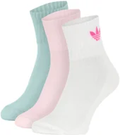 Skarpetki i podkolanówki sportowe - adidas Mid-Cut Crew Socks 3 Pairs GN3084 Rozmiar: 40-42 - miniaturka - grafika 1