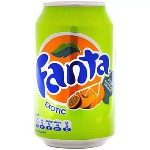 Coca-Cola Fanta Exotic w puszcze 330ml - Kuchnie świata - miniaturka - grafika 1