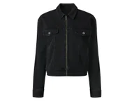 Kurtki damskie - esmara® Kurtka jeansowa damska (Czarny, 34) - miniaturka - grafika 1