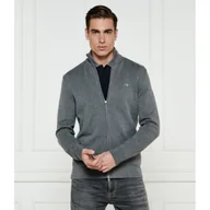 Swetry męskie - Gant Kardigan Regular Fit - miniaturka - grafika 1