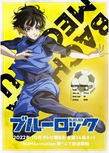Plakat Anime Manga Blue Lock BLLO_008 A2 (custom)
