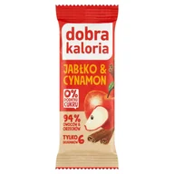Batoniki - Kubara Baton owocowy jabłko & cynamon Dobra Kaloria 35 g - miniaturka - grafika 1