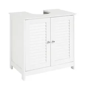 Szafki łazienkowe - SoBuy Szafka pod umywalkę, FRG237-II-W - miniaturka - grafika 1