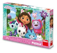 Puzzle - Koci Domek Gabi Puzzle Gabi i przyjaciele 24 elementy obrazek 26x18 cm wiek dziecka 4+ idealne na prezent - miniaturka - grafika 1