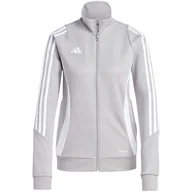 Bluzy damskie - Bluza damska adidas Tiro 24 Training szara IR9500 S - miniaturka - grafika 1