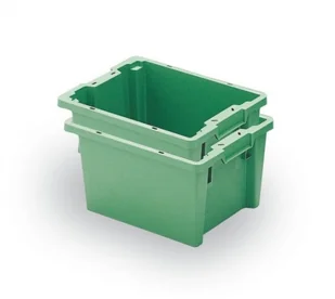 ALLIBERT Schoeller Pojemniki sztaplowalno-gniazdowe TELLUS 400x300x220 mm 7924.760.415 - Szafy i regały magazynowe - miniaturka - grafika 4