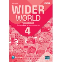 Wider World. Second Edition 4. Teacher's Book + Teacher's Portal Access Code - Książki do nauki języka angielskiego - miniaturka - grafika 1