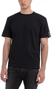Replay T-shirt męski, Black 098, XXL - Koszulki męskie - miniaturka - grafika 1