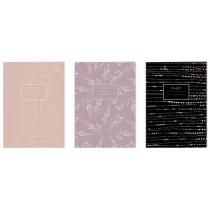 Inter-druk Zeszyt A4/60K kratka Metallic rose gold (5szt) - - Zeszyty szkolne - miniaturka - grafika 2