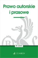Prawo - Prawo autorskie i prasowe wyd. 28 - Opracowanie Redakcyjne - miniaturka - grafika 1