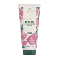 Balsamy i kremy do ciała - The Body Shop Wegański balsam do ciała British Rose 200ml - miniaturka - grafika 1