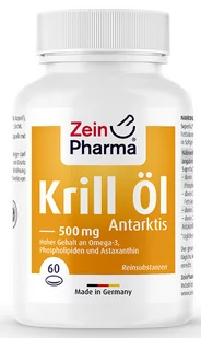 Zein Pharma - Olej z Kryla Arktycznego, 500mg, 60 kapsułek - Suplementy naturalne Zein Pharma - Olej z Kryla Arktycznego, 500mg, 60 kapsułek - Suplementy naturalne - miniaturka - grafika 1