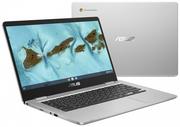 Laptopy - Asus Chromebook C424MA-EB0138 Celeron N4120 | 14"-FHD | 4GB | 128GB | Chrome | srebrny 90NX02C2-M01530 - miniaturka - grafika 1