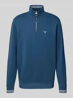 Bluzy męskie - Bluza o kroju slim fit z czystej bawełny model ‘ROSFORD’ - miniaturka - grafika 1