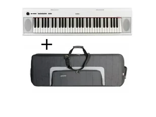 Yamaha NP-12WH + CANTO SKB3 - keyboard instrument klawiszowy biały + torba ♦ 30 DNI NA ZWROT ♦ GWARANCJA DOOR-TO-DOOR ♦ SZYBKA WYSYŁKA - Mikrofony estradowe - miniaturka - grafika 1