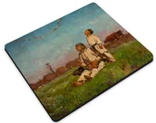 Podkładki pod mysz - Podkładka Bociany Józef Chełmoński 36x29cm - miniaturka - grafika 1