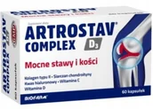 Przeciwbólowe - Biofarm SP.Z O.O. Artrostav Complex D3 60 kapsułek 3772521 - miniaturka - grafika 1