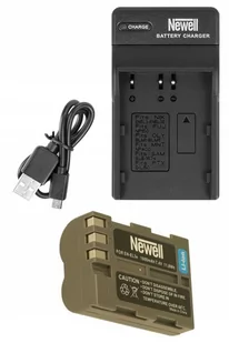 ZESTAW ŁADOWARKA DC-USB +AKUMULATOR NEWELL EN-EL3E - Ładowarki i akumulatory - miniaturka - grafika 1