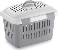 Transportery dla kotów - Zolux ZOLUX Transporter MIDI GULLIVER kol. szary - miniaturka - grafika 1