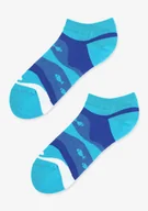 Skarpetki damskie - STOPKI MARILYN DAMSKIE FISH (kolor niebieski, rozmiar 36-40) - miniaturka - grafika 1