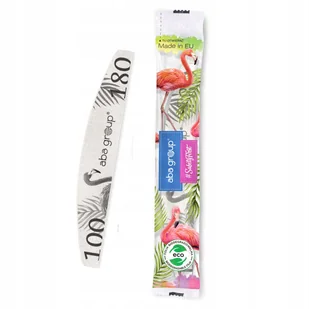 Pilnik do Paznokci PÓŁKSIĘŻYC 100/180 Aba Group Flaming SLIM w Folii - Akcesoria do paznokci Pilnik do Paznokci PÓŁKSIĘŻYC 100/180 Aba Group Flaming SLIM w Folii - Akcesoria do paznokci - miniaturka - grafika 1