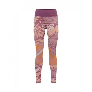 Damskie legginsy Kari Traa Mille Pants Rozmiar: M / Kolor: czerwony - Spodnie sportowe damskie - miniaturka - grafika 1