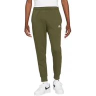 Spodnie męskie - Spodnie męskie Nike Nsw Club Jogger BB zielone BV2671 327-L - miniaturka - grafika 1
