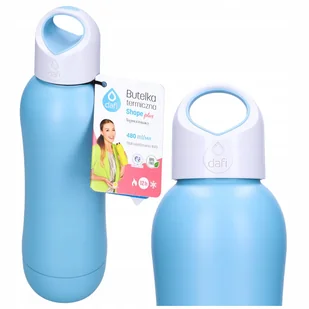 Butelka termiczna Dafi Shape PLUS 480ml (lazurowa) - Butelki termiczne - miniaturka - grafika 1