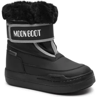 Moon Boot Śniegowce JR PARK STRAP - Buty dla dziewczynek - miniaturka - grafika 1