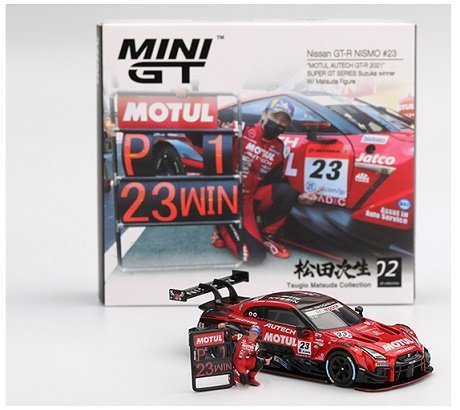 Mini Gt Nissan Gt-R Nismo #23 Motul Autech G 1:64 00875